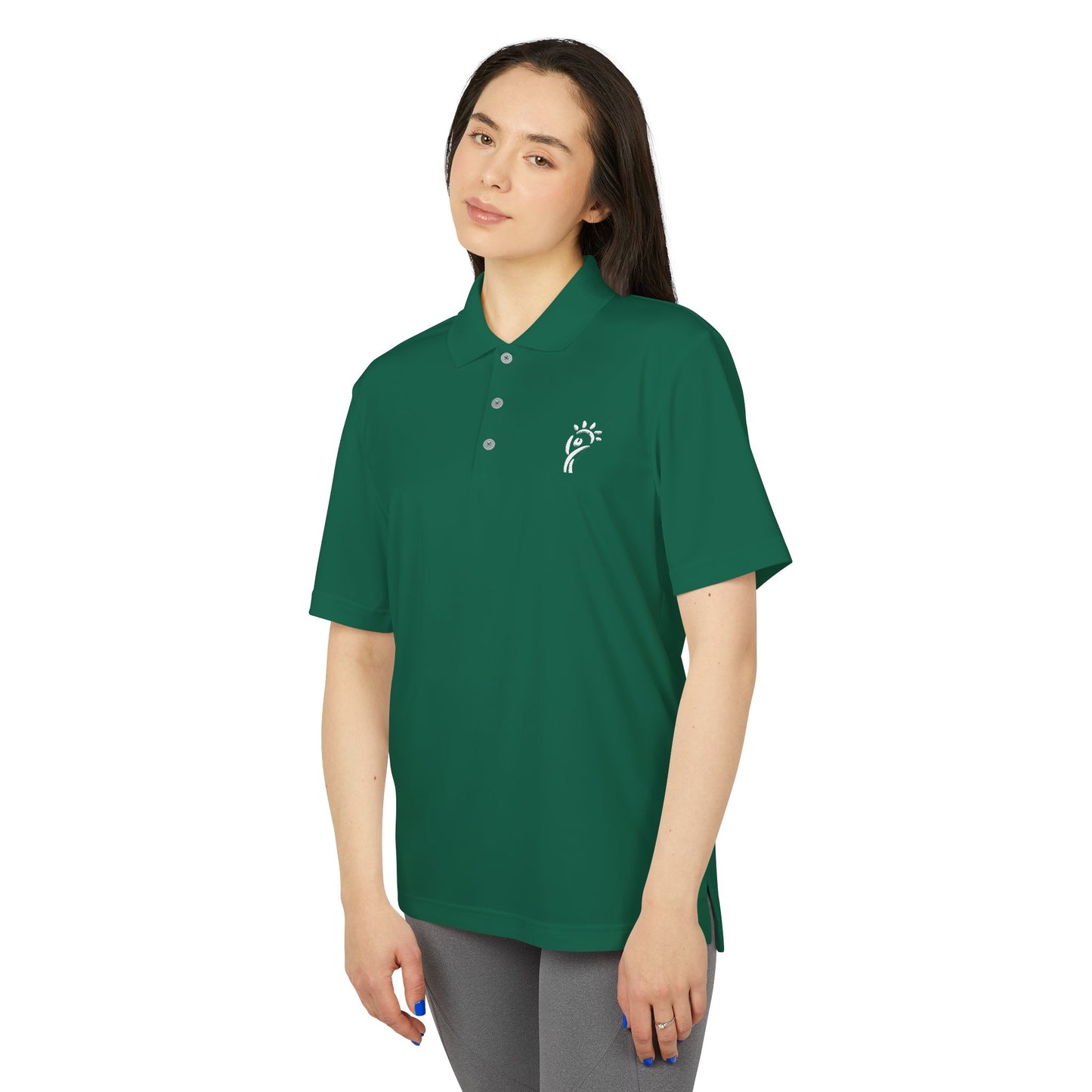 EnerjeXAdidas® Unisex Performance Polo - Bright Orange Sport Shirt for Active Lifestyle
