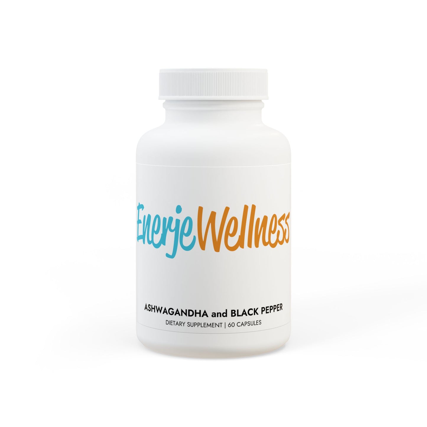 Ashwagandha and Black Pepper Supplement (60 capsules)