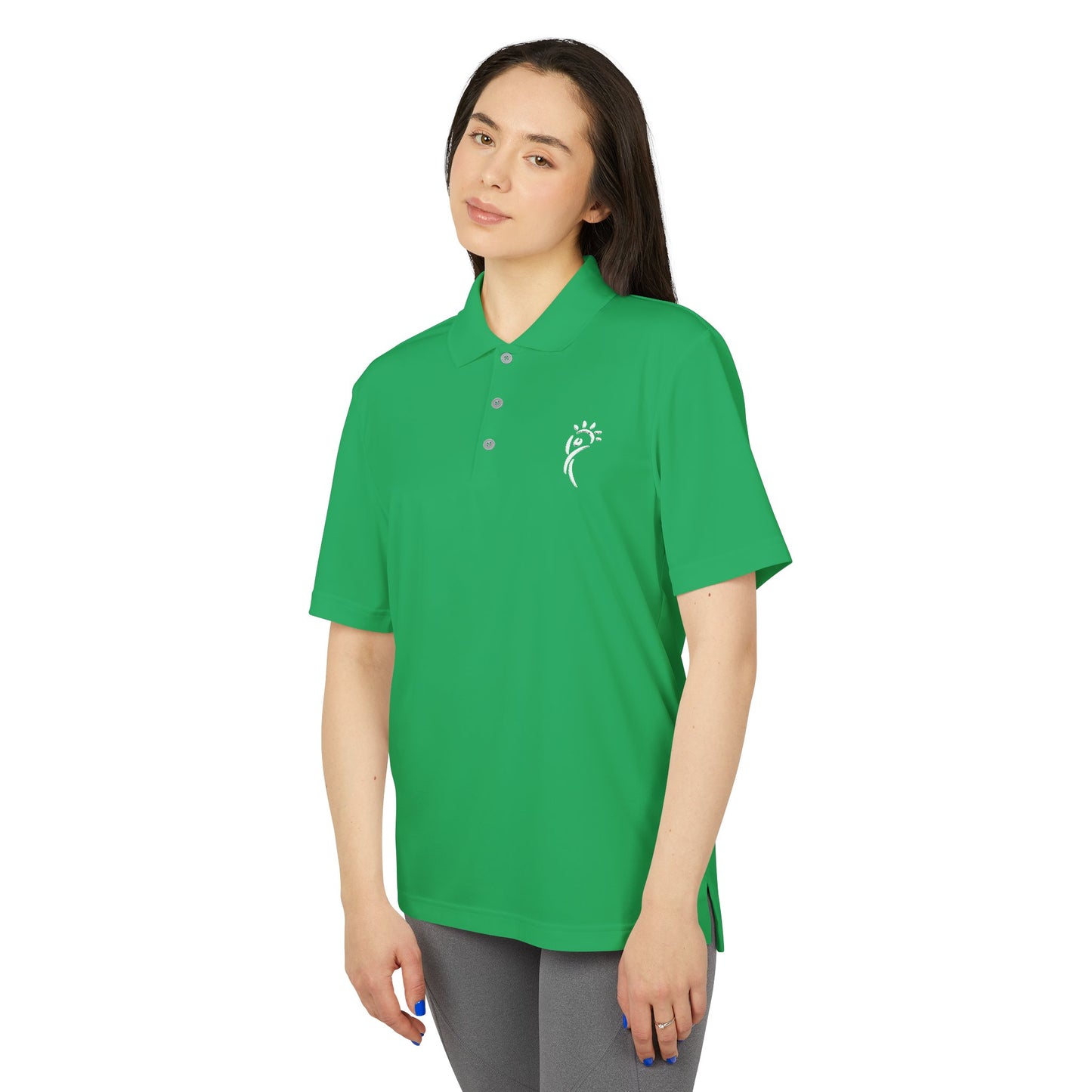 EnerjeXAdidas® Unisex Performance Polo - Bright Orange Sport Shirt for Active Lifestyle