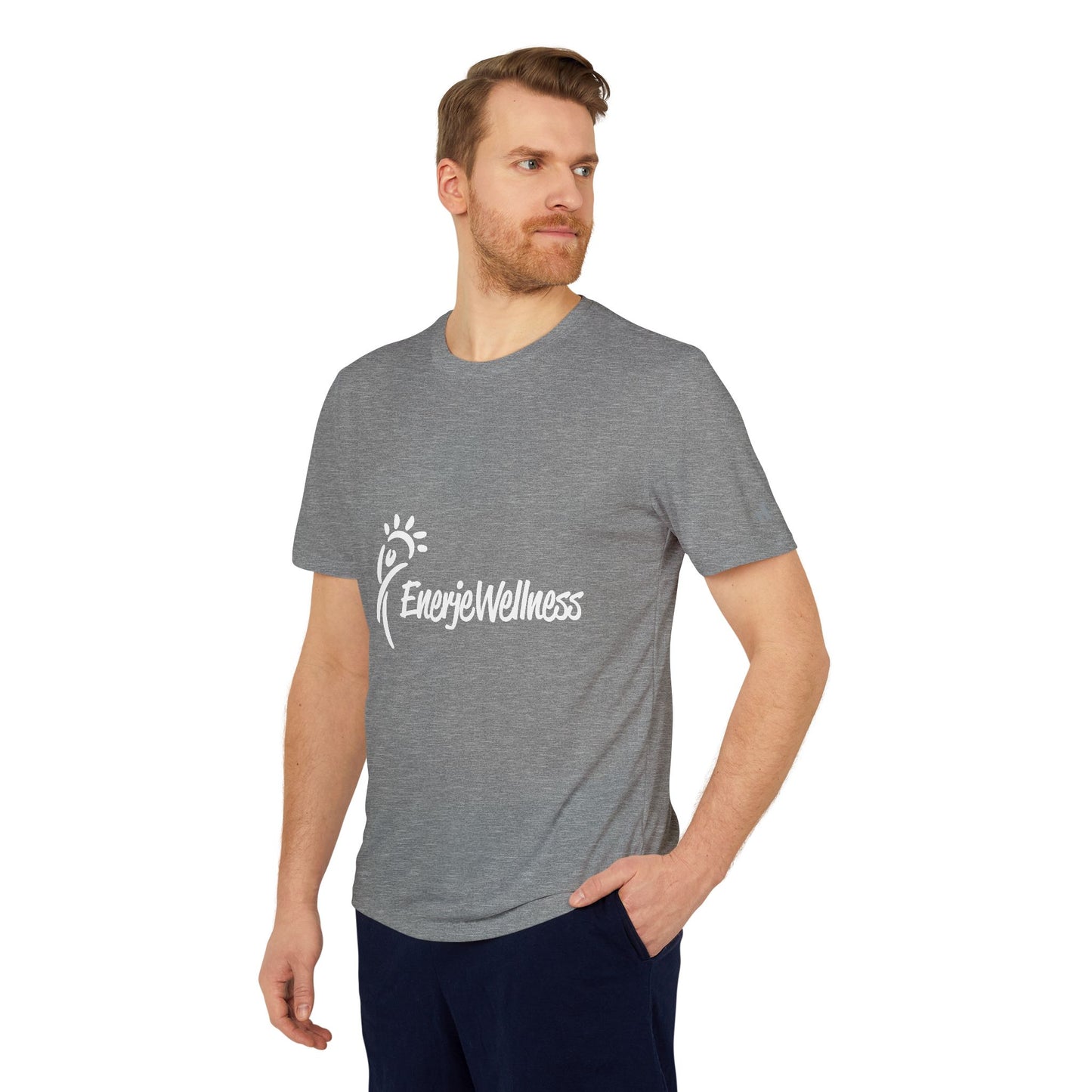 EnerjeXAdidas® Unisex Sport T-Shirt - Motivational Fitness Tee