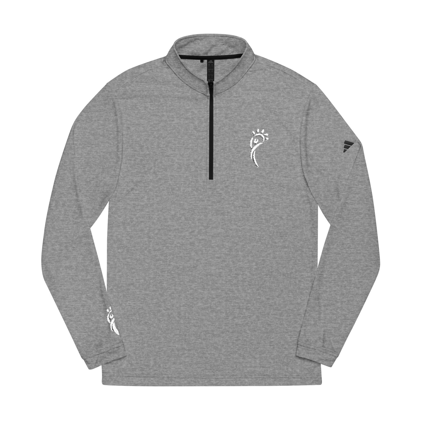 EnerjeXAdidas® Embroidered Quarter-Zip Pullover