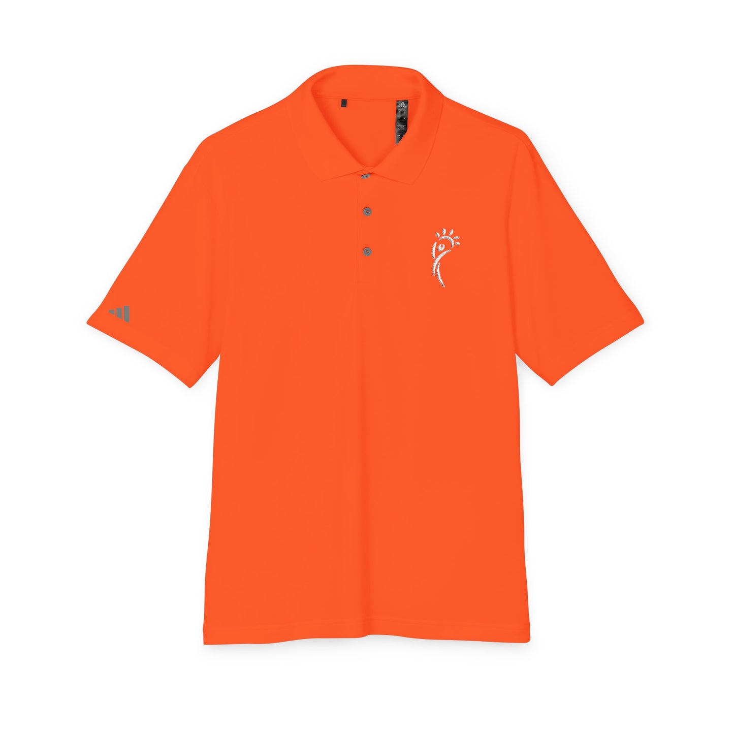 EnerjeXAdidas® Unisex Performance Polo - Bright Orange Sport Shirt for Active Lifestyle
