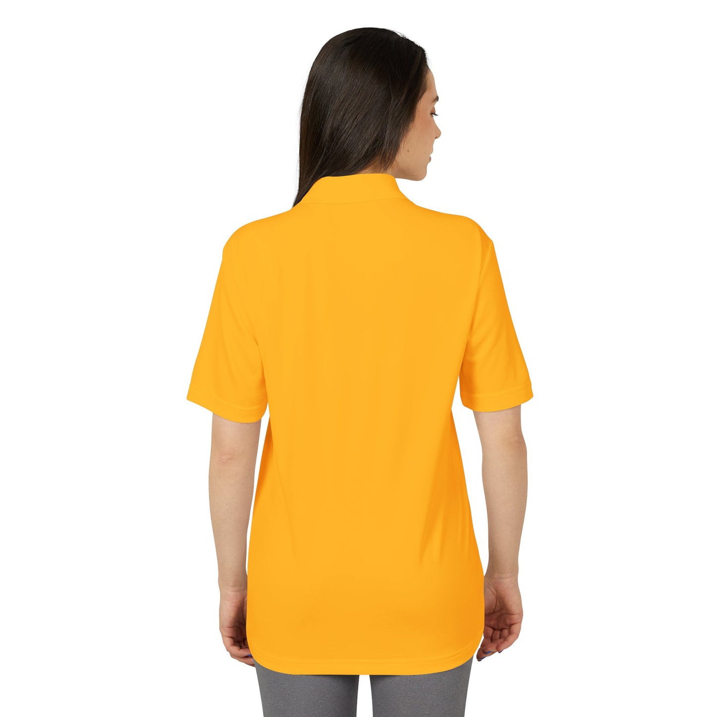 EnerjeXAdidas® Unisex Performance Polo - Bright Orange Sport Shirt for Active Lifestyle