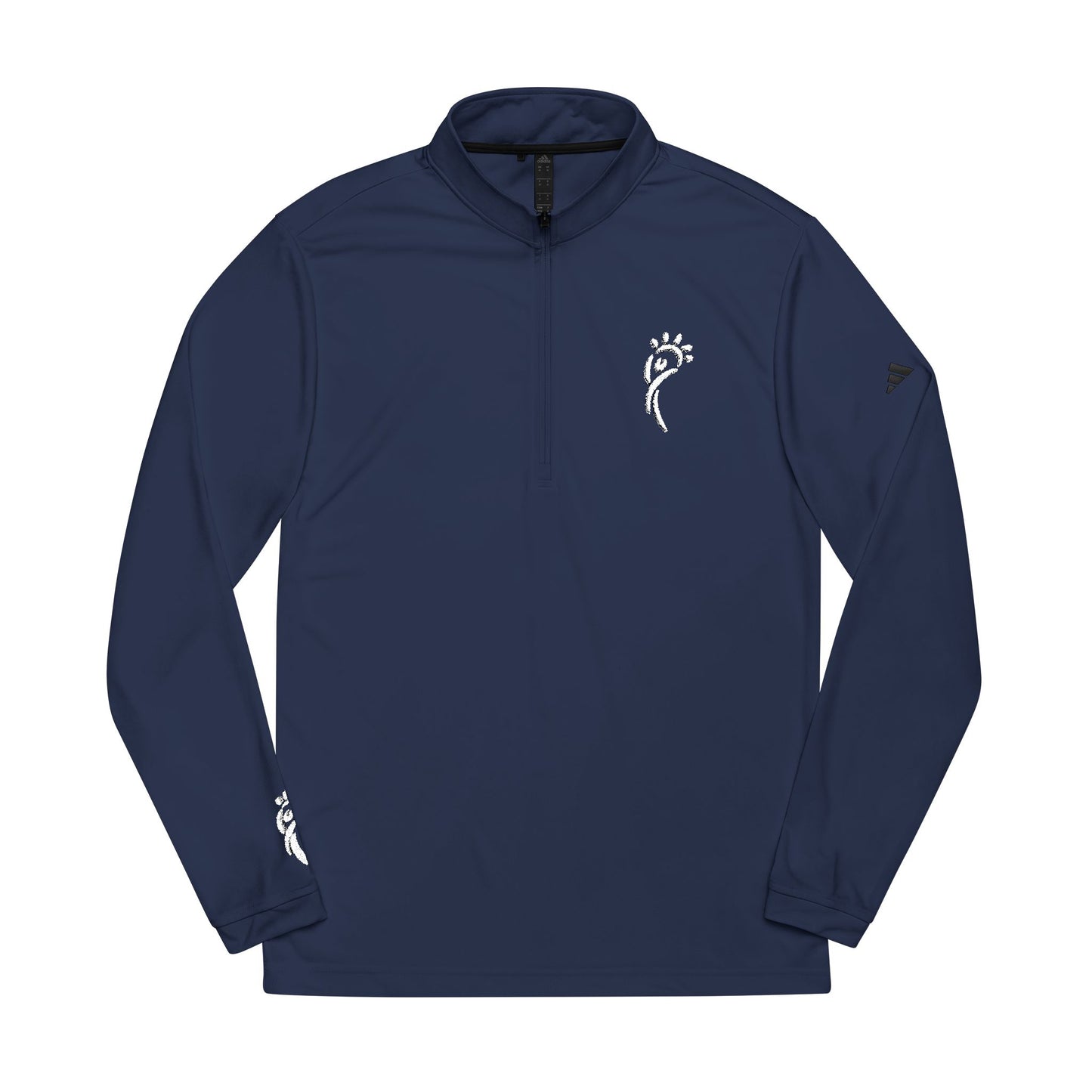 EnerjeXAdidas® Embroidered Quarter-Zip Pullover