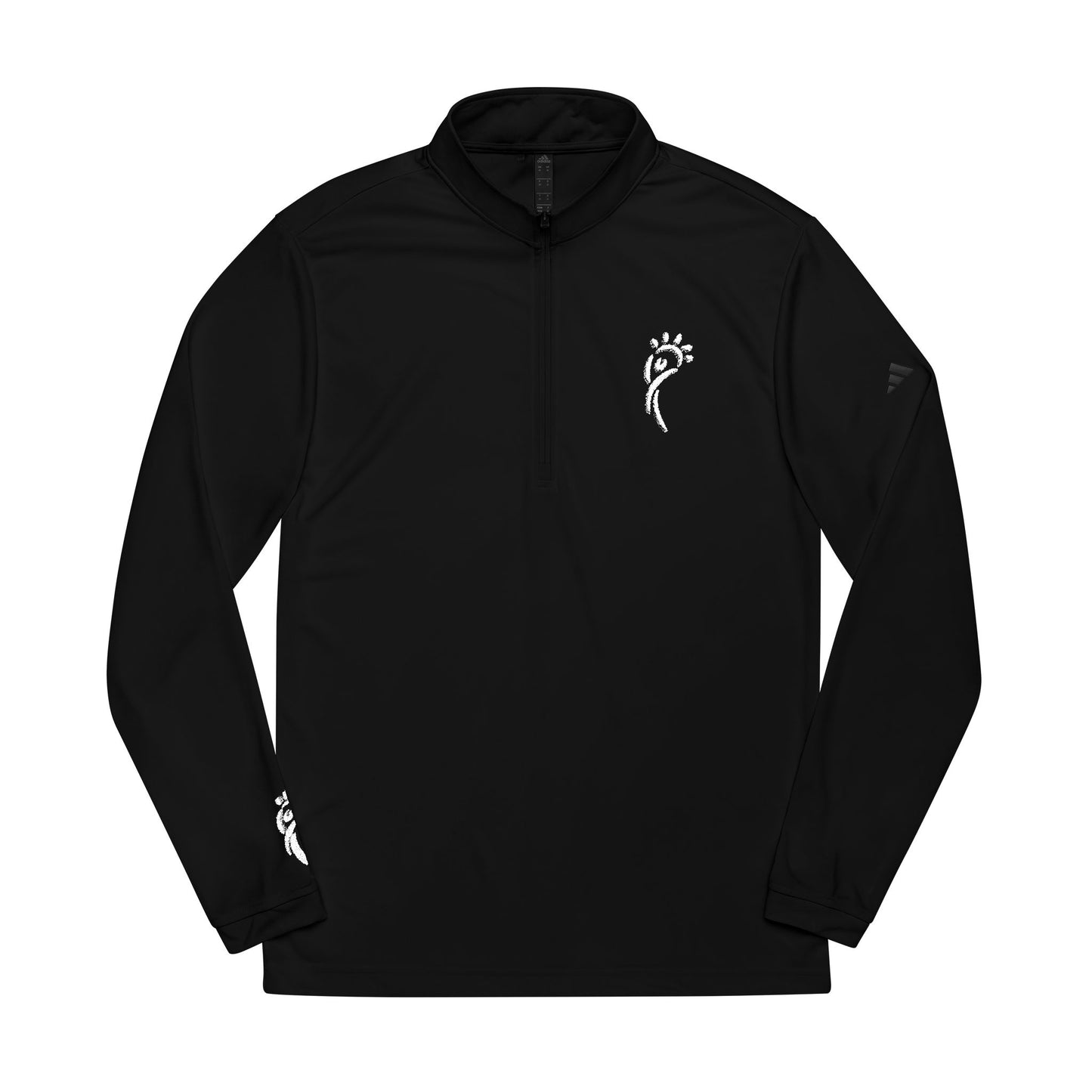 EnerjeXAdidas® Embroidered Quarter-Zip Pullover