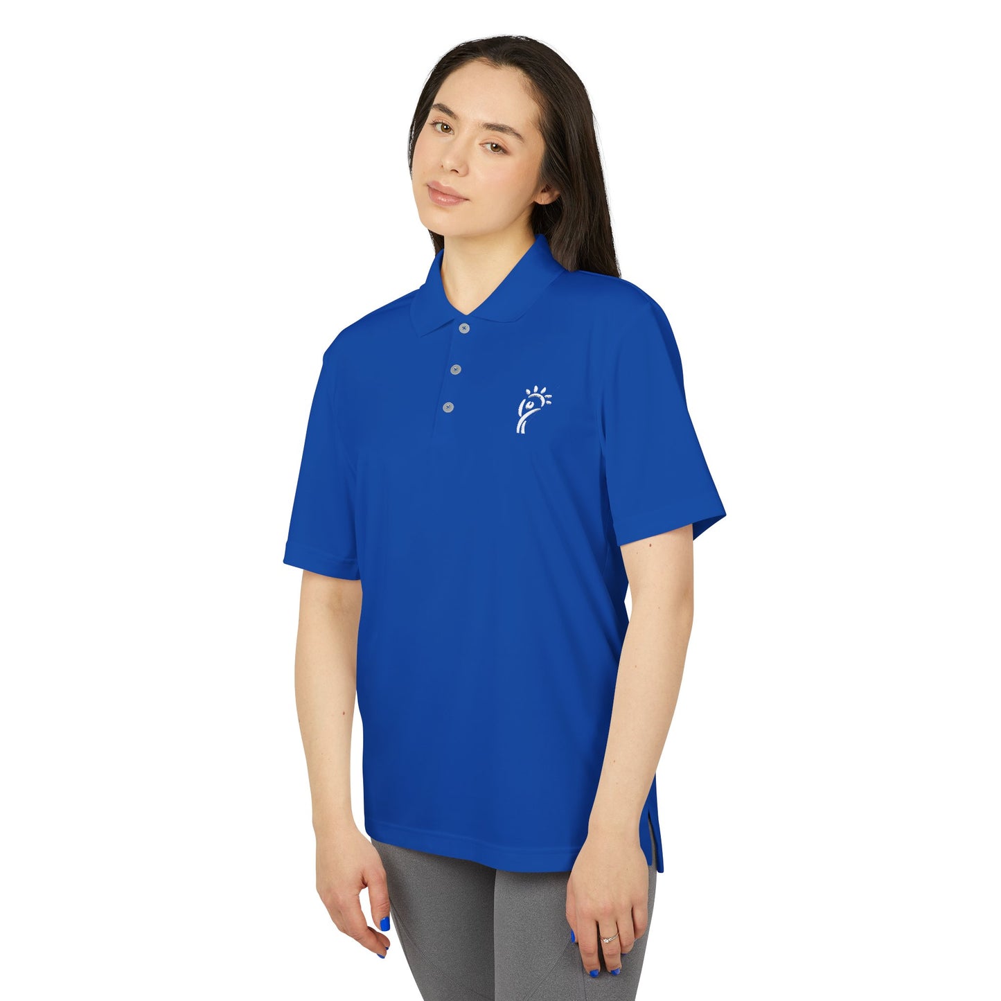 EnerjeXAdidas® Unisex Performance Polo - Bright Orange Sport Shirt for Active Lifestyle