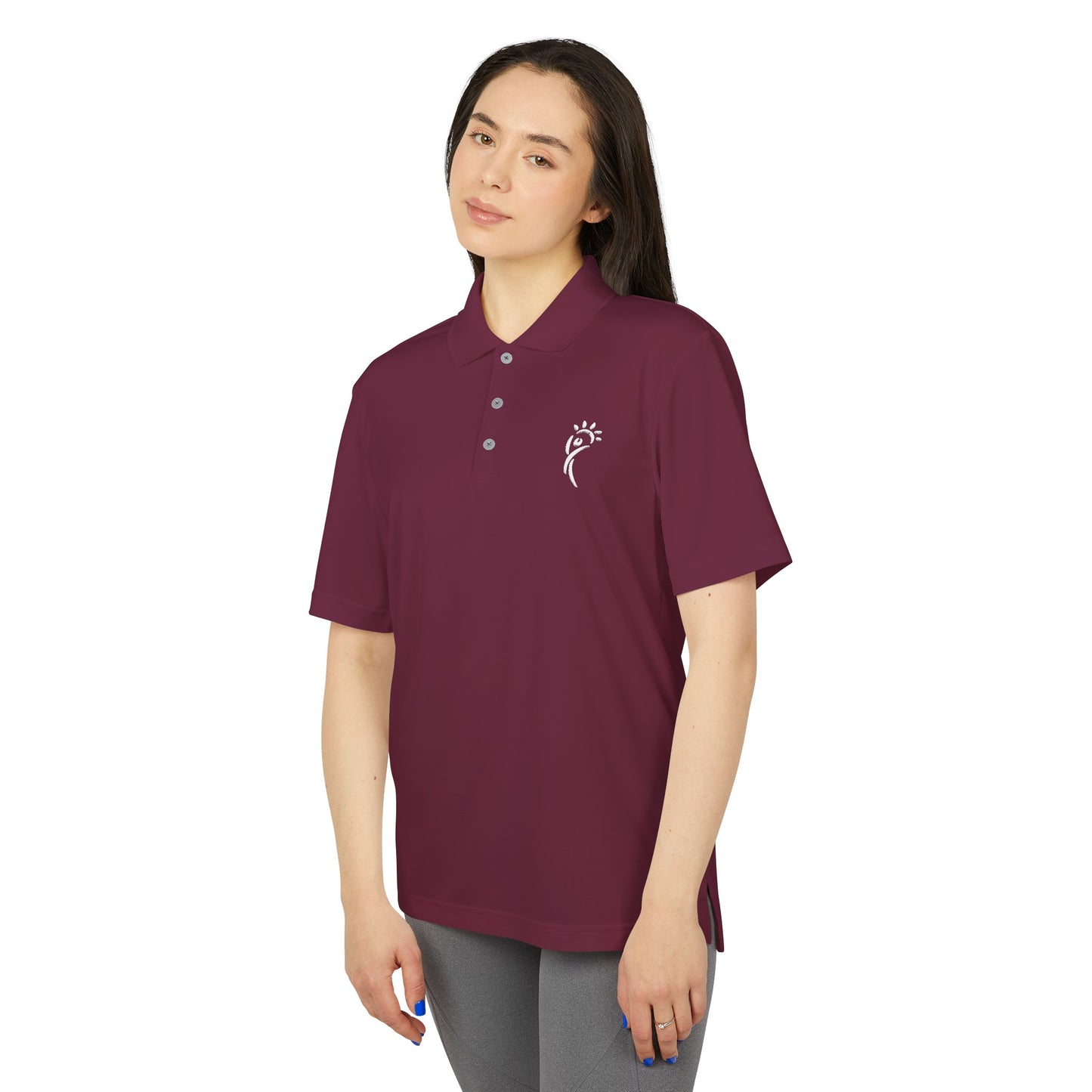 EnerjeXAdidas® Unisex Performance Polo - Bright Orange Sport Shirt for Active Lifestyle