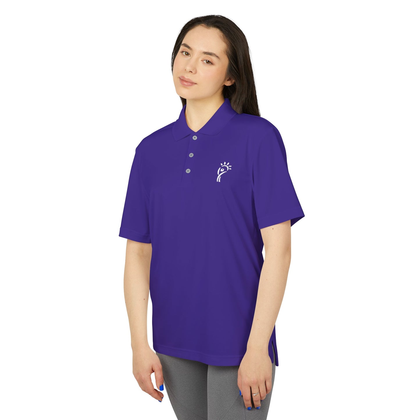 EnerjeXAdidas® Unisex Performance Polo - Bright Orange Sport Shirt for Active Lifestyle