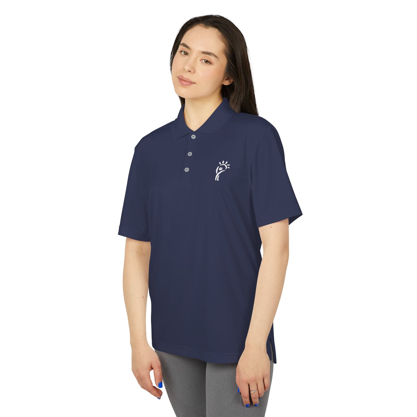 EnerjeXAdidas® Unisex Performance Polo - Bright Orange Sport Shirt for Active Lifestyle