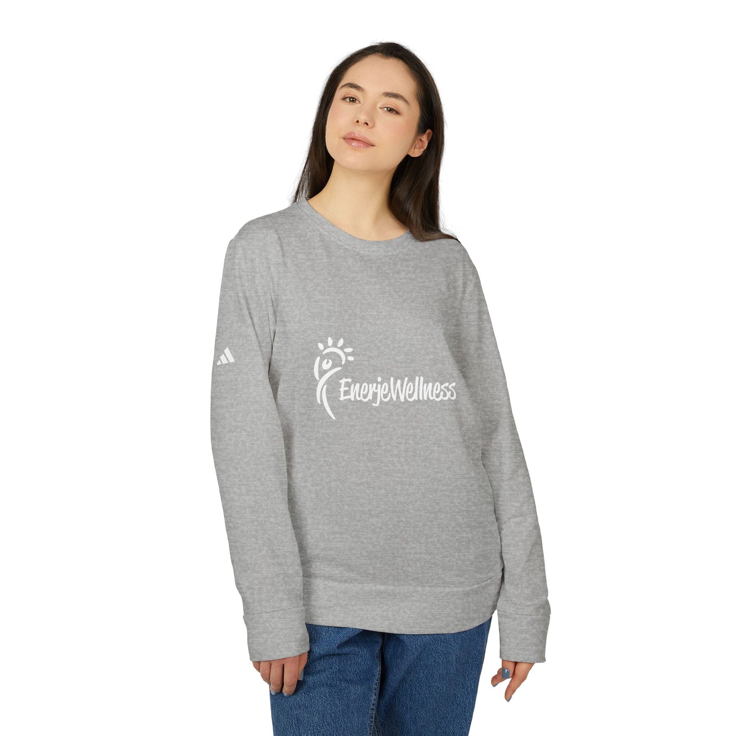 EnerjeXAdidas® Your Wellness Crewneck Sweatshirt - Unisex Fleece