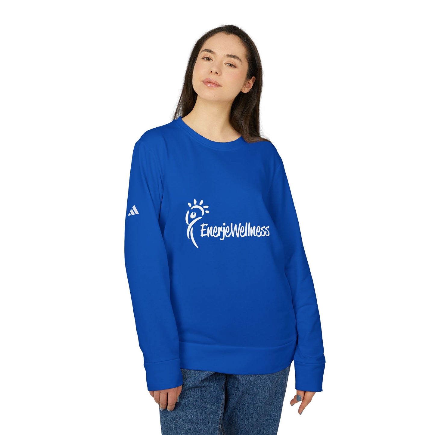EnerjeXAdidas® Your Wellness Crewneck Sweatshirt - Unisex Fleece