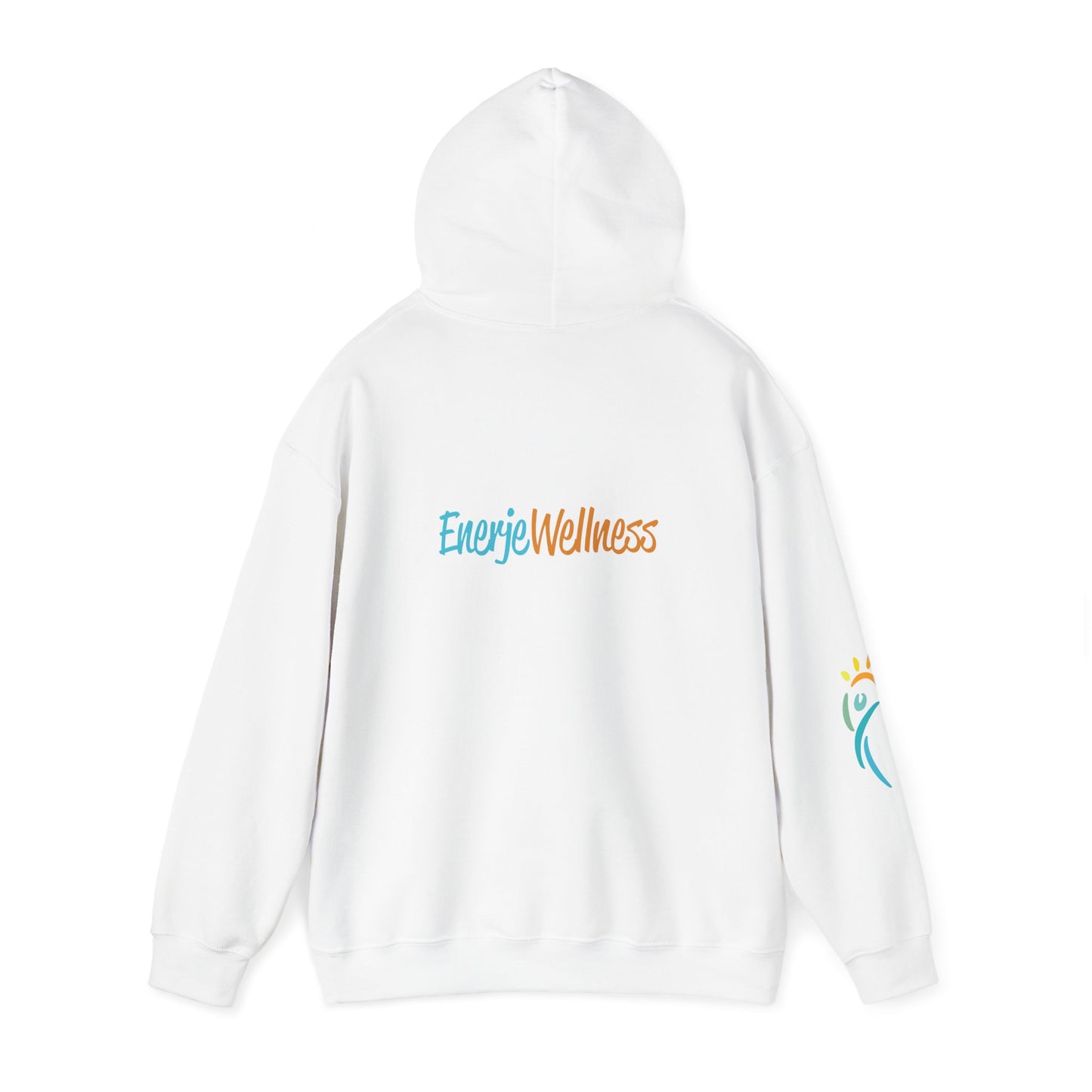 Enerje Wellness Unisex Heavy Blend™ Hoodie - Comfort & Style for Wellness Lovers