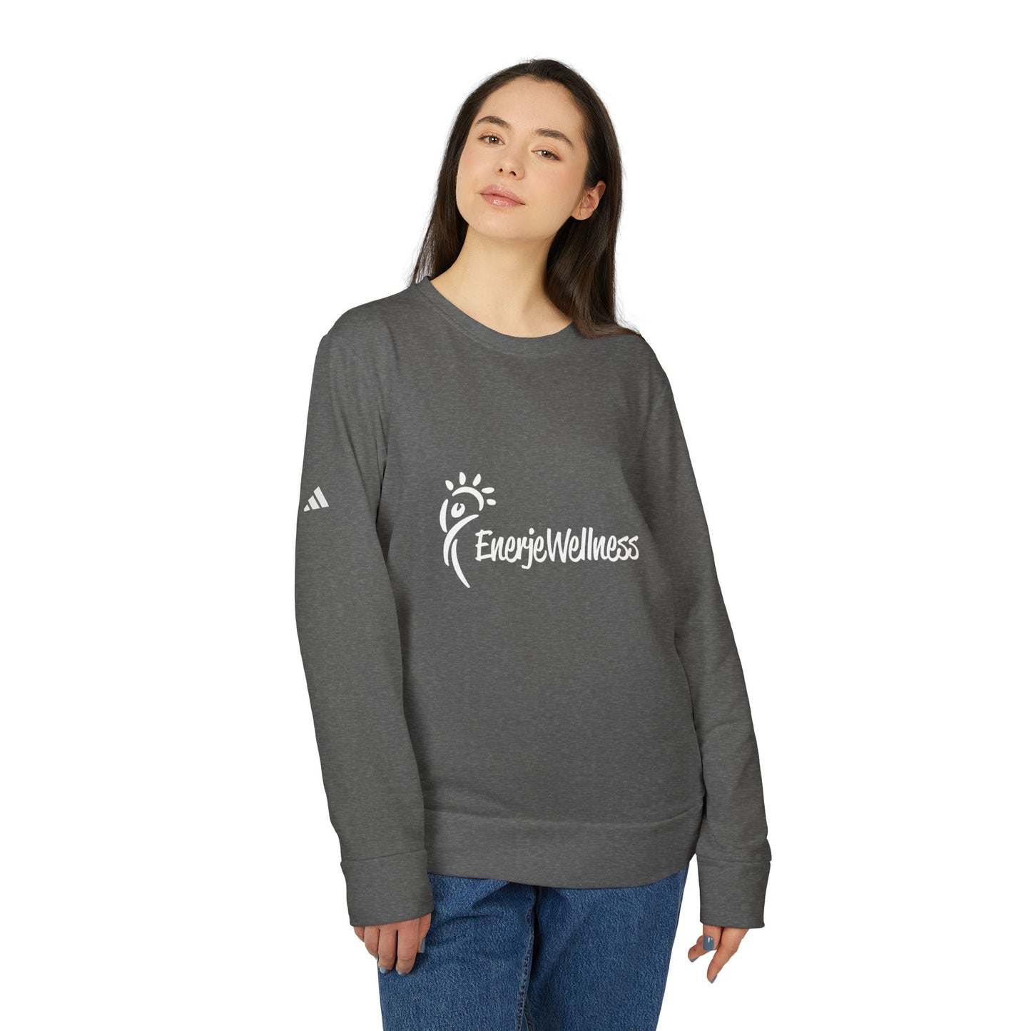 EnerjeXAdidas® Your Wellness Crewneck Sweatshirt - Unisex Fleece