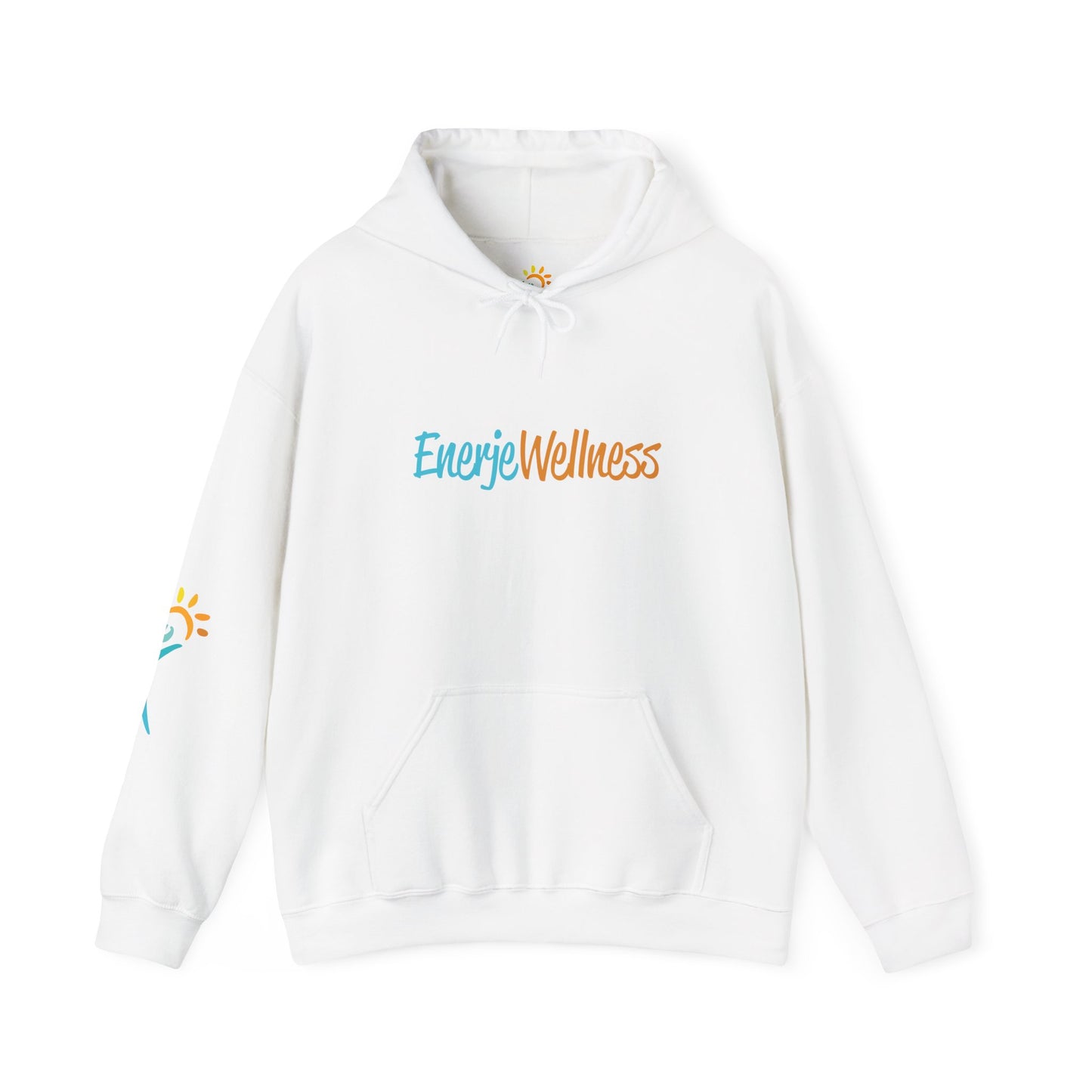Enerje Wellness Unisex Heavy Blend™ Hoodie - Comfort & Style for Wellness Lovers