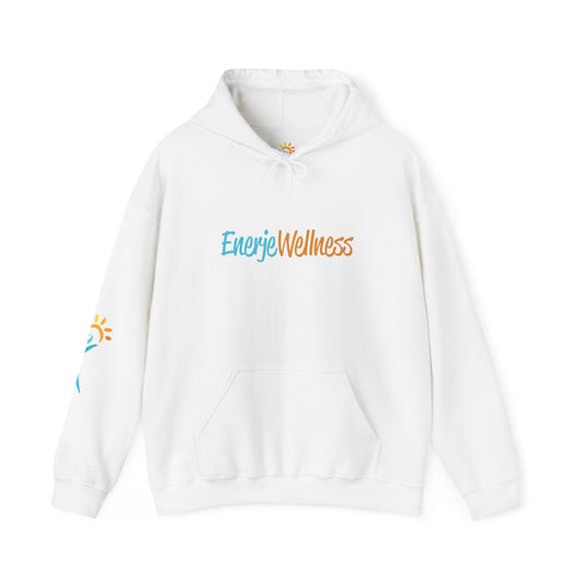 Enerje Wellness Unisex Heavy Blend™ Hoodie - Comfort & Style for Wellness Lovers