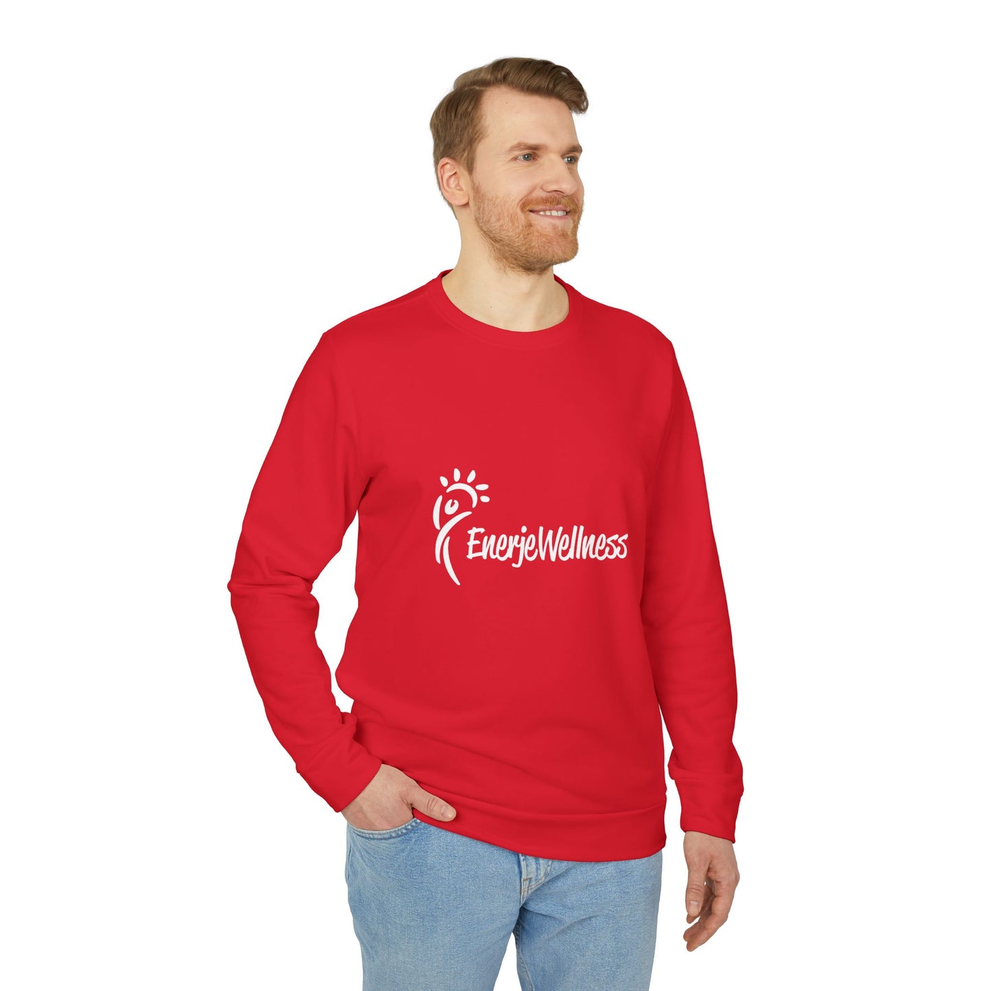 EnerjeXAdidas® Your Wellness Crewneck Sweatshirt - Unisex Fleece