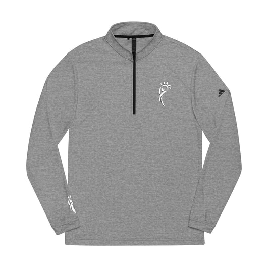 EnerjeXAdidas® Embroidered Quarter-Zip Pullover