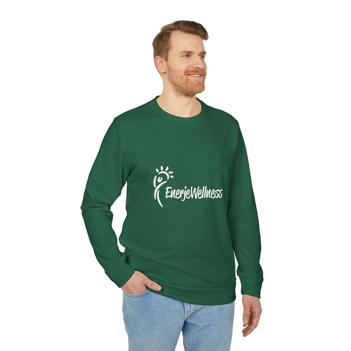 EnerjeXAdidas® Your Wellness Crewneck Sweatshirt - Unisex Fleece