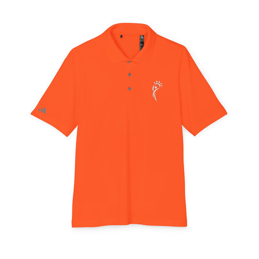 EnerjeXAdidas® Unisex Performance Polo - Bright Orange Sport Shirt for Active Lifestyle