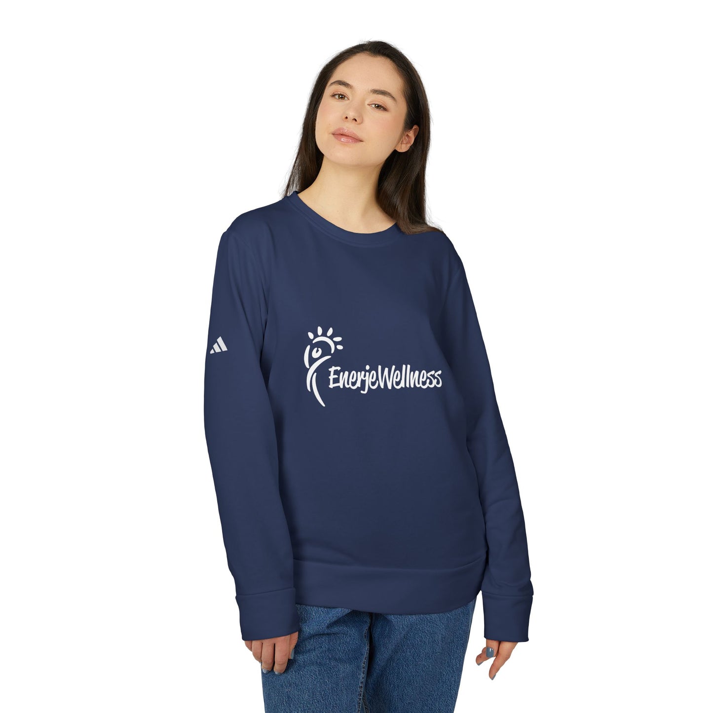 EnerjeXAdidas® Your Wellness Crewneck Sweatshirt - Unisex Fleece