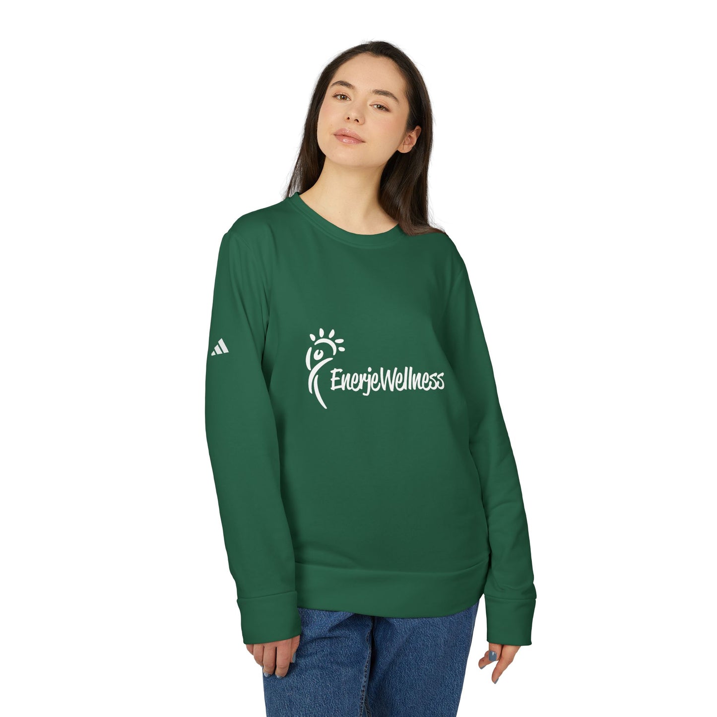 EnerjeXAdidas® Your Wellness Crewneck Sweatshirt - Unisex Fleece