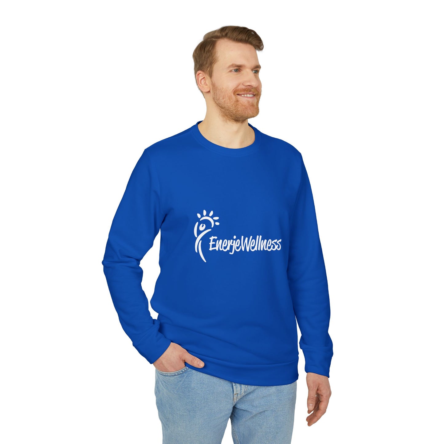 EnerjeXAdidas® Your Wellness Crewneck Sweatshirt - Unisex Fleece