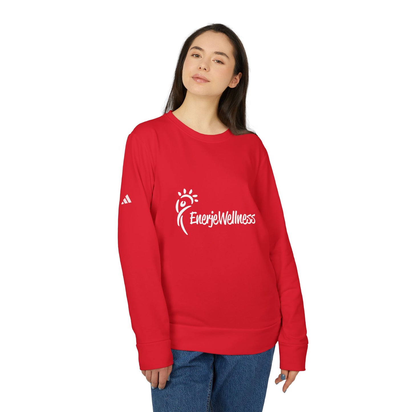 EnerjeXAdidas® Your Wellness Crewneck Sweatshirt - Unisex Fleece