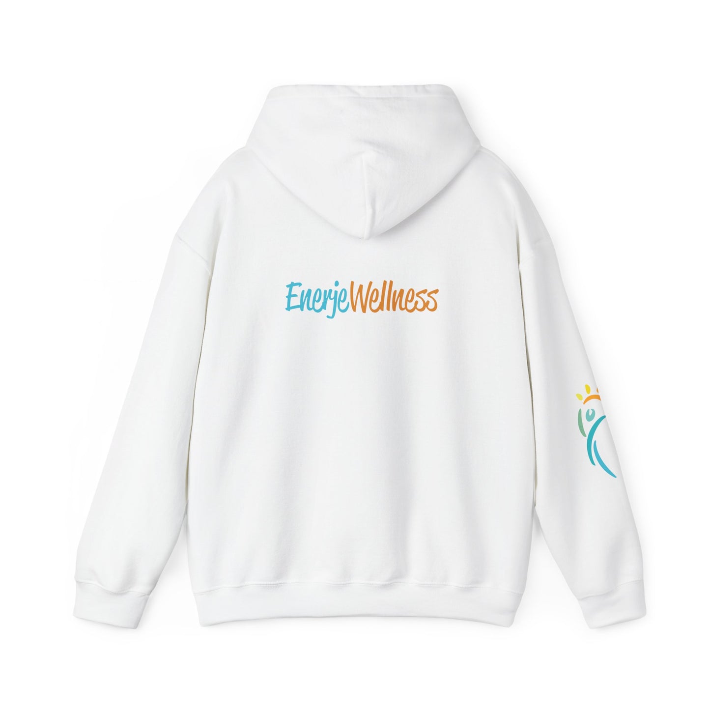 Enerje Wellness Unisex Heavy Blend™ Hoodie - Comfort & Style for Wellness Lovers