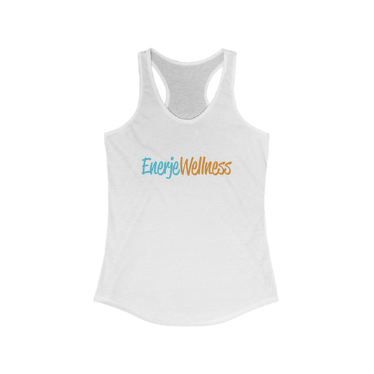 Enerje Wellness Racerback Tank - Perfect for Yoga, Fitness, and Everyday Relaxation