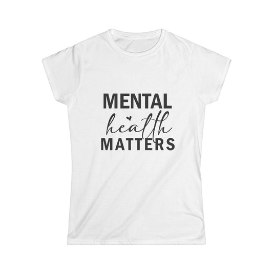 Women's Tee Mental Health Matters July BIPOC Awareness Shirt